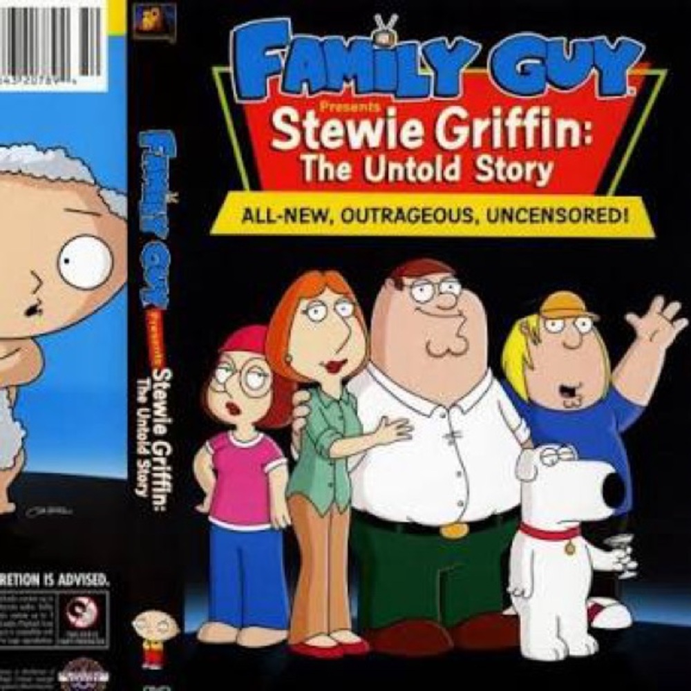 BUY 2 GET 3rd FREE Family Guy Stevie Griffin: The Untold Story DVD